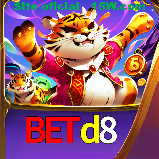 Imagem promocional da Betd8 mostrando a plataforma e suas vantagens